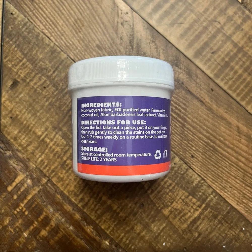 Dog and Cat Finger Ear Cleaning Wipes